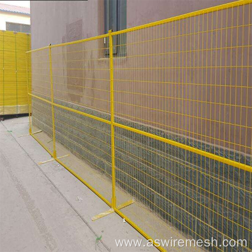 Pedestrian isolation guardrail fence